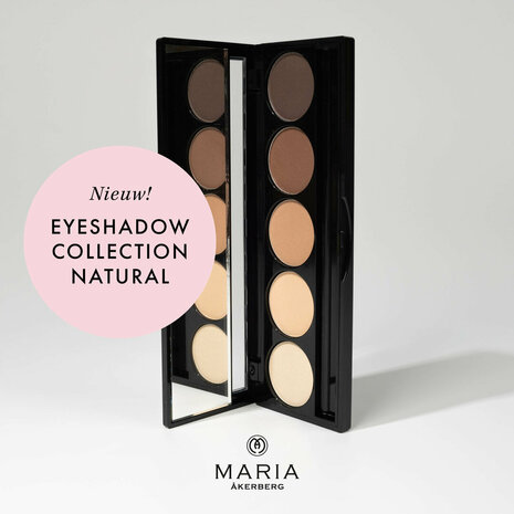 EYESHADOW COLLECTION NATURAL | MARIA ÅKERBERG | Het palet dat alles heeft!